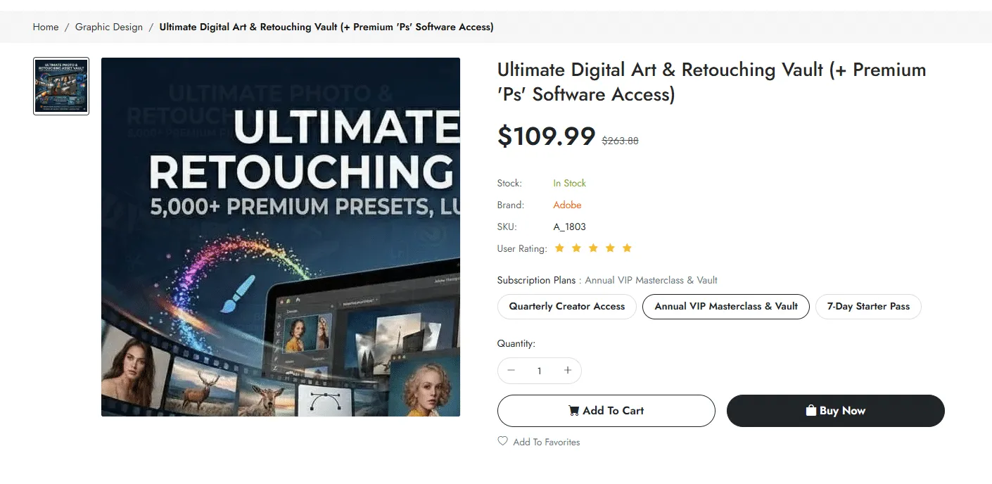 CreativeFlow Photoshop discount price